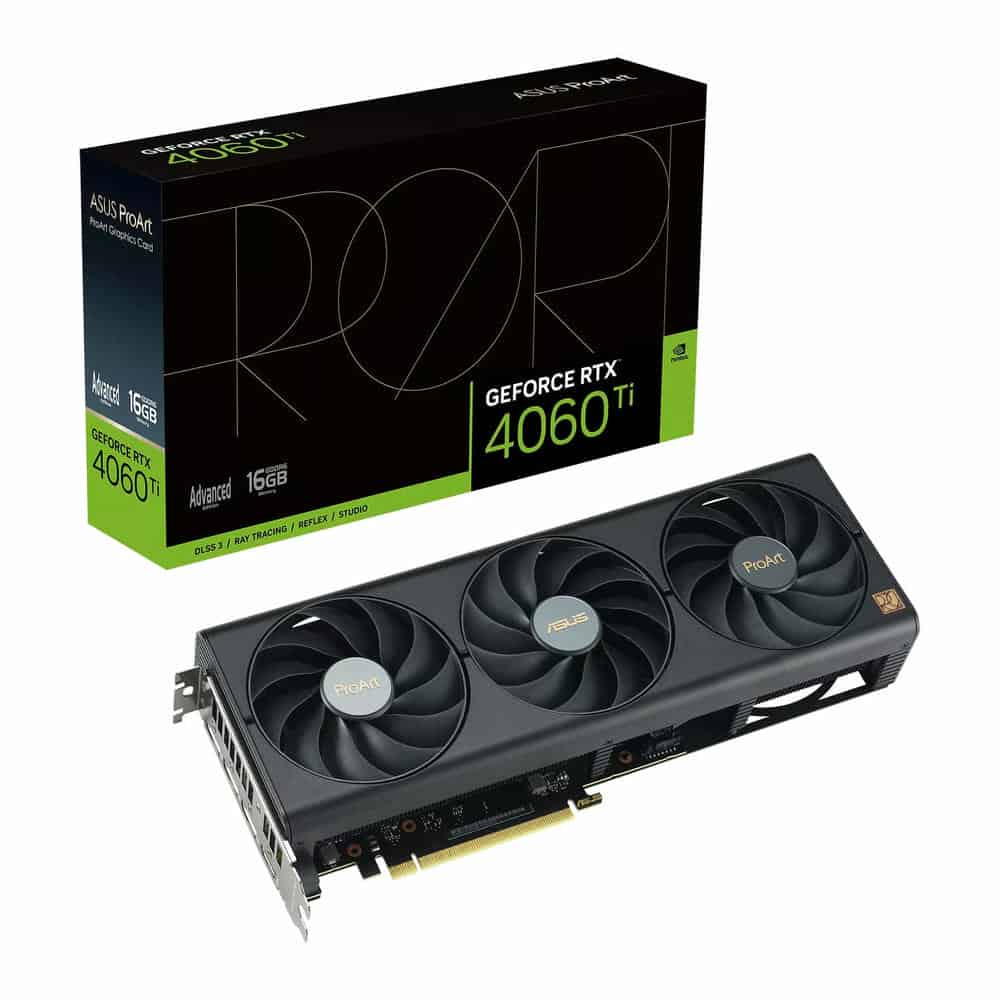 (image for) ASUS NVIDIA GeForce RTX 4060 Ti 16GB ProArt Advanced Ada Lovelace Graphics Card